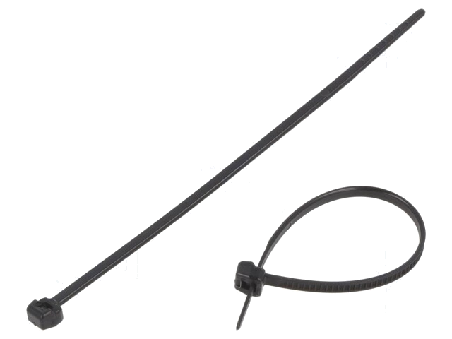 Kabelbinder; vertanding buitenzijde; L: 100mm; W: 2,5mm; polyamide Kabelbinder; vertanding buitenzijde; L: 100mm; W: 2,5mm; polyamide
